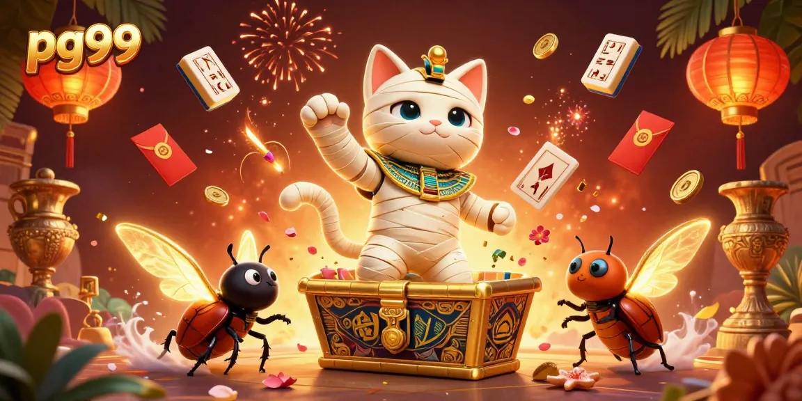 Experience thrilling gaming actions at pg99 with vibrant casino elements and engaging characters.