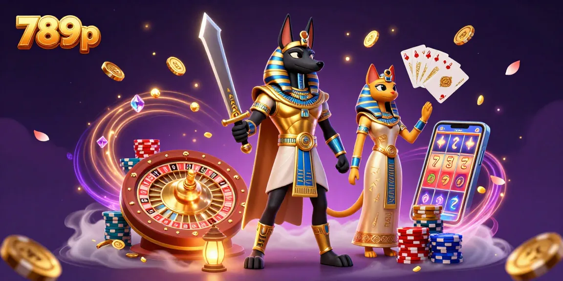 Experience thrilling gameplay at 789p with vibrant casino elements and ancient Egyptian themes.
